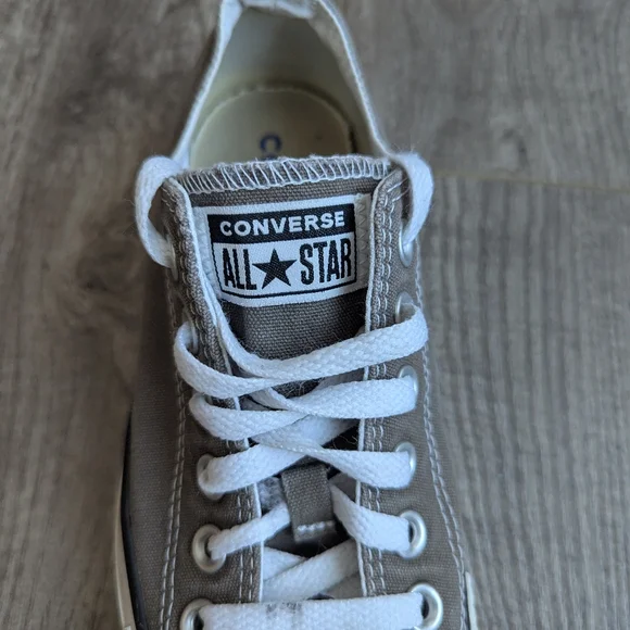 Converse Gray Low-Top Sneakers - Picture 4 of 12